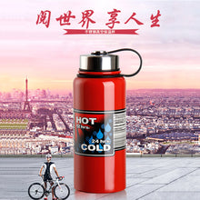Load image into Gallery viewer, 1200ml Stainless Steel Vacuum keep-warm Cold Outdoor Sports Large Capacity Bottle Creative Gifts