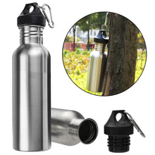 Load image into Gallery viewer, 1000 ml Stainless Steel Wide Mouth Drinking Water Bottle Outdoor Travel Sports Cycle Climbing Bottles Portable Kettles