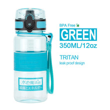 Load image into Gallery viewer, UZSPACE Brand Leak Proof Sports Water Bottle Tritan Good Quality Tour Hiking Portable Child My Favorite Bottle 350ml BPA Free
