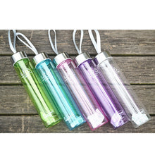Load image into Gallery viewer, Outdoor Sports Drinking Water  plastic Summer 280ML Transparent Portable Bike Sports camping