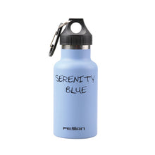 Load image into Gallery viewer, FEIJIAN Premium Vacuum Insulated Stainless Steel Sports Water Bottle Wide Mouth Thermos Flask LoopCap with Carabiner 350mL 12oz