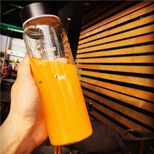 Load image into Gallery viewer, 500ML 4 Abstract Character Style New Water Bottle Sport Leak Proof Glass kettle Fashion Travel Drink Bottle Outdoor Best Gift